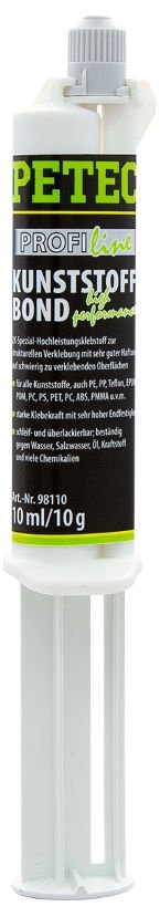 Dvoukomponentní lepidlo na umělé hmoty - Petec