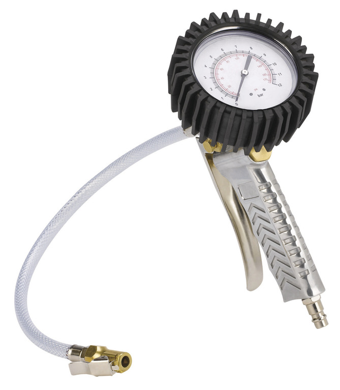 Měřič tlaku v pneumatikách - Einhell Grey