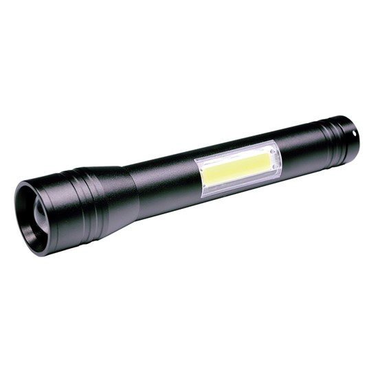 SOLIGHT Inspekční LED svítilna 3W a COB, 150 a 120 lm, bateriová