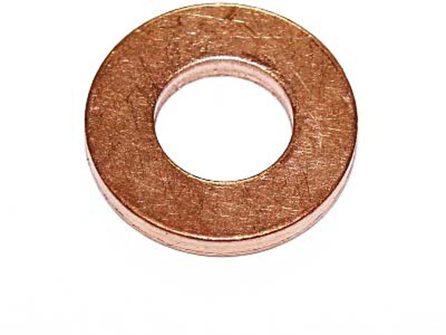 Elring Těsnění pod vstřikovače diesel common rail 7,2 x 16 x 1,5 mm, měděné Velikost: 7x13.8x1.85 mm