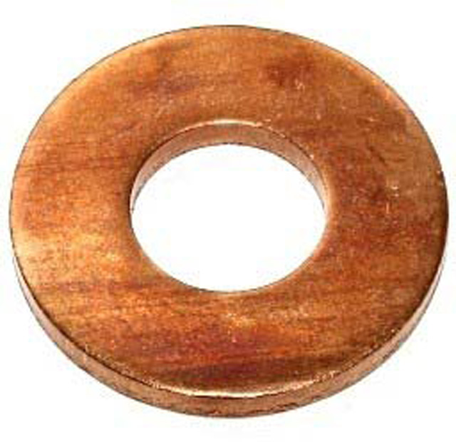 Elring Těsnění pod vstřikovače diesel common rail 7,2 x 16 x 1,5 mm, měděné Velikost: 7.2x16x1.5 mm
