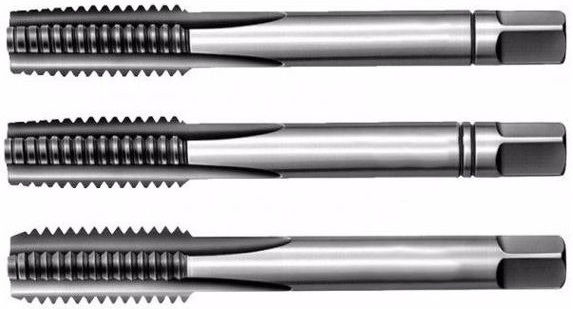 Bučovice Tools Závitník sadový M8x1,25 NO, levý závit ČSN 22 3010, 3 ks Velikost: 3x0.5 mm