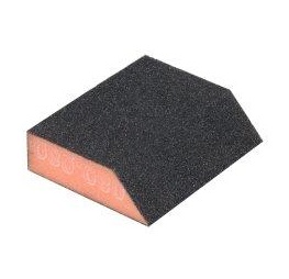 MAGG Brusná houbička zkosená 58/83 x 100 x 25 mm, zrnitost 180 Zrnitost: 220