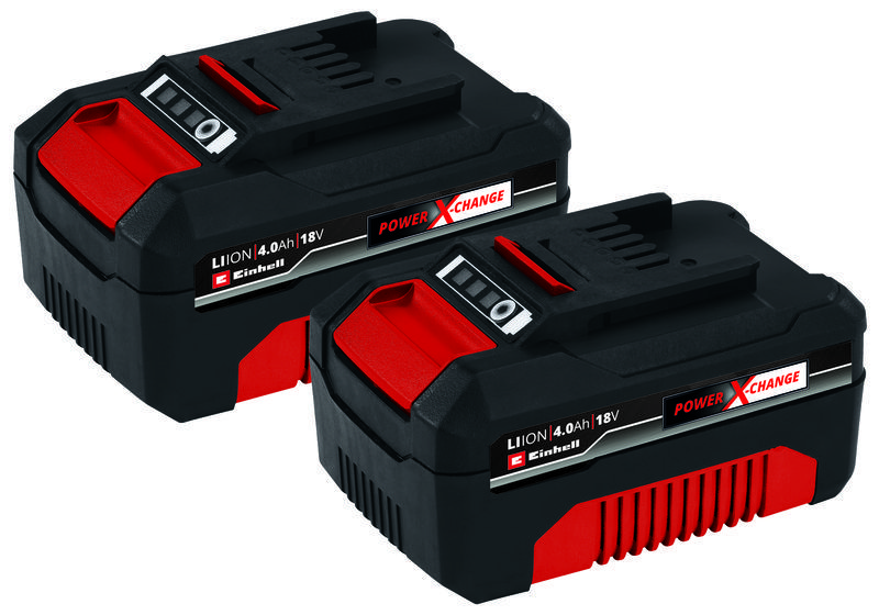 Baterie 18V 4,0 Ah Power X-Change-Twinpack BP 1, Li-Ion, sada 2 ks - Einhell Accessory