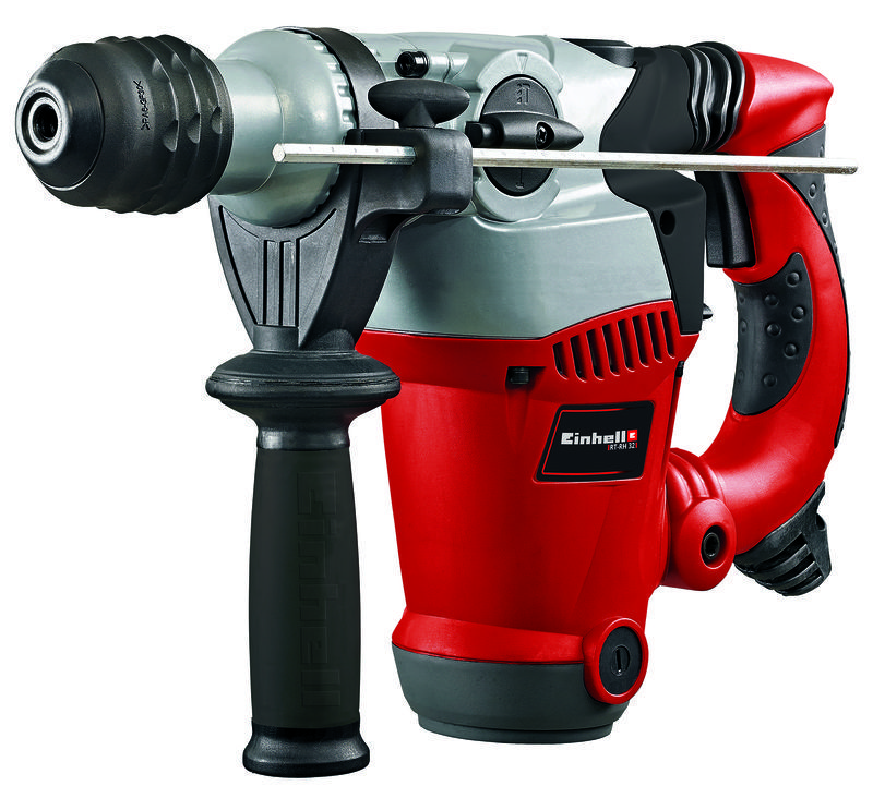 Vrtací kladivo RT-RH 32 Kit, 1250 W, sada 10 vrtáků, 2 sekáče v kufříku - Einhell Expert