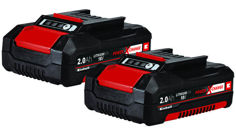 Baterie 18V 2,0 Ah Power X-Change-Twinpack, Li-Ion, sada 2 ks - Einhell Accessory