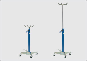 AC Hydraulic Hydraulický zvedák převodovky a motoru, nosnost 300 kg, pojízdný - VL3 - Obrázek 4