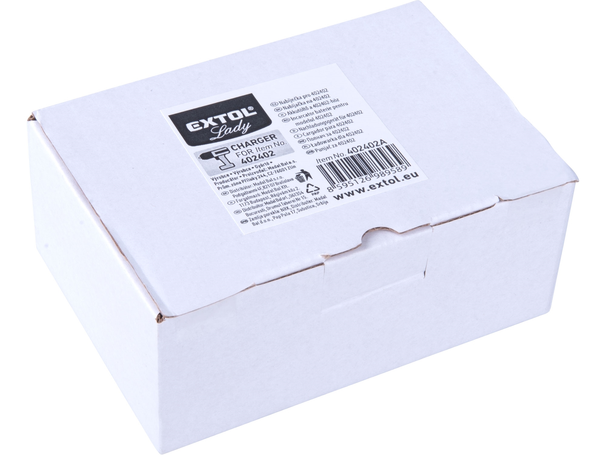 Nabíječka baterií pro 12V Li-ion 800 mA – EXTOL LADY