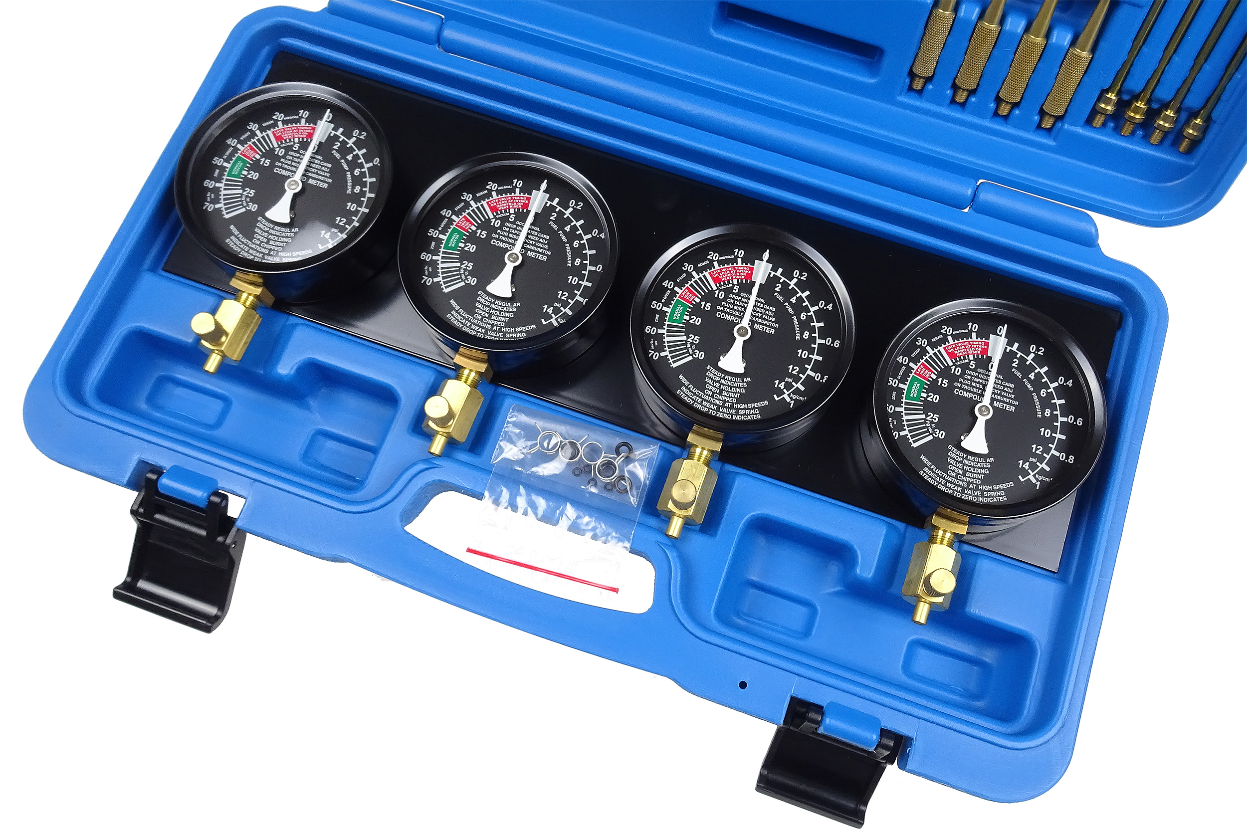 Tester na synchronizaci karburátorů, vakuometry a redukce – ASTA