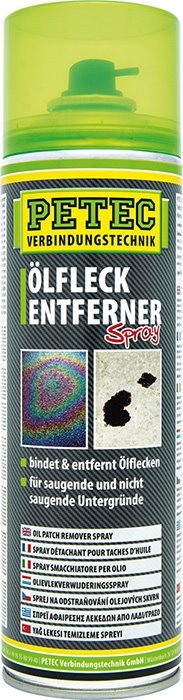 Odstraňovač olejových skvrn ve spreji, 500 ml - Petec
