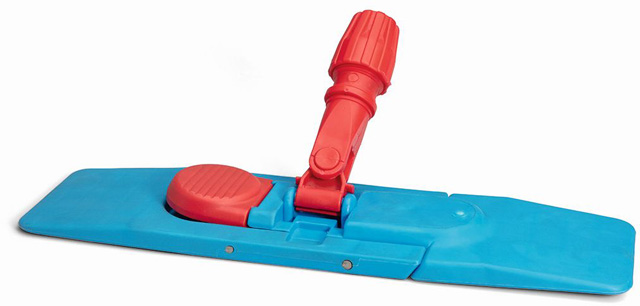Držák na mop 40 cm plochý, skládací, otočný úchyt