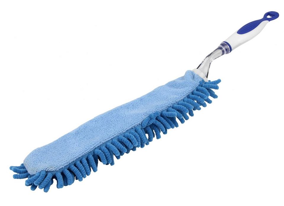 Prachovka pro čištění interiéru auta, extra délka 50 cm, mikrovlákno