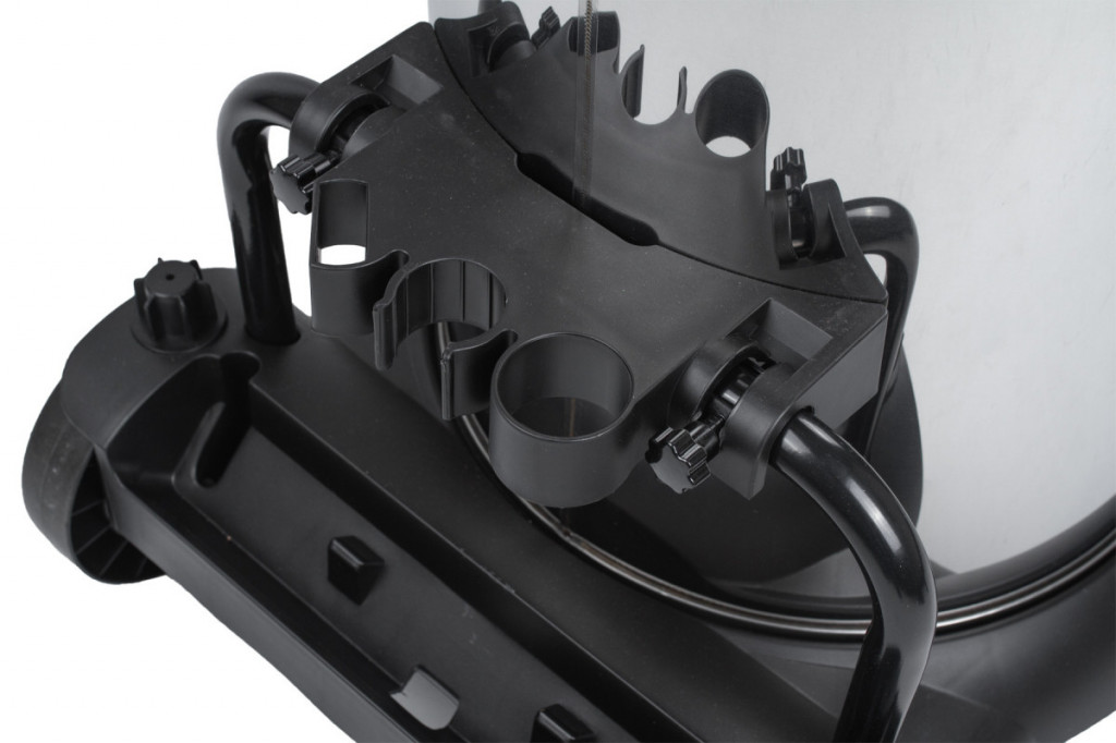 Průmyslový vysavač 2400 W, 75 l, dvoumotorový, pro mokré i suché vysávání - HOTECHE