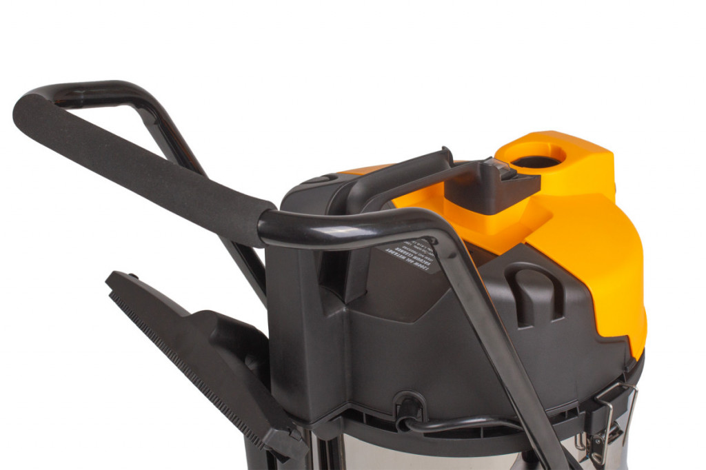 Průmyslový vysavač 1200 W, 40 l, pro mokré i suché vysávání - HOTECHE
