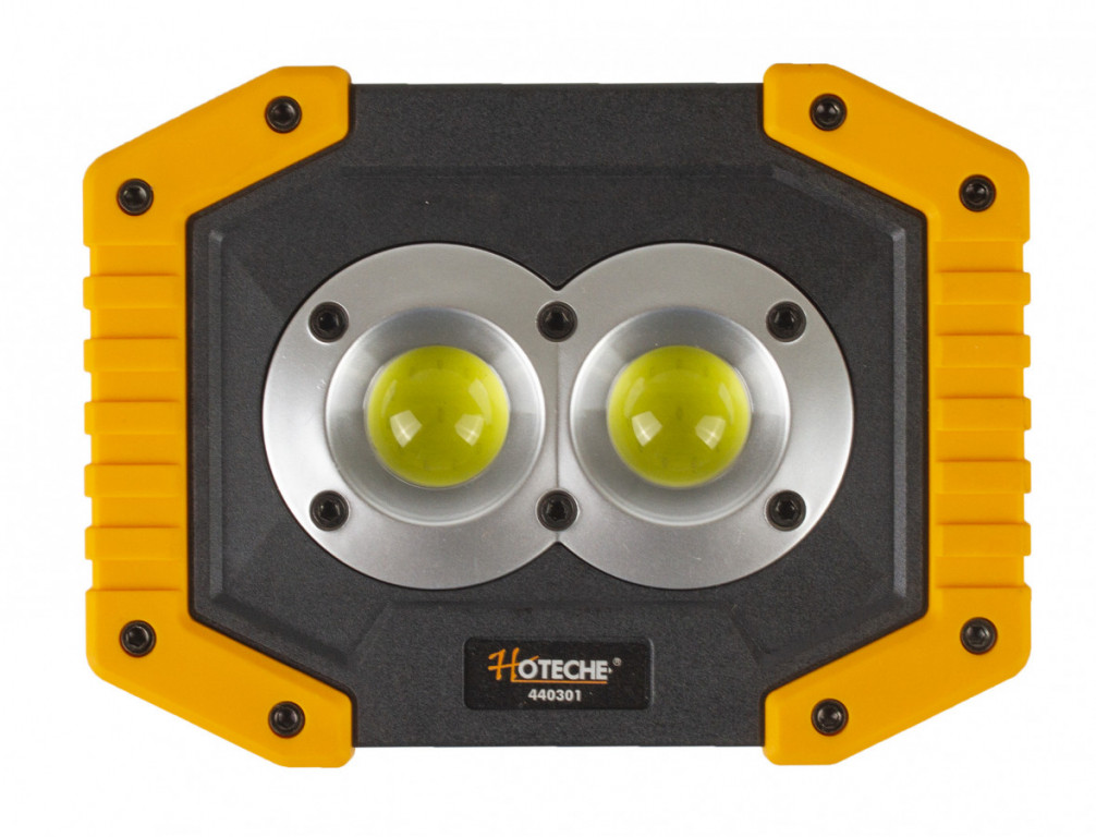 Dílenská lampa LED 10 W a powerbanka, nabíjecí USB - HOTECHE