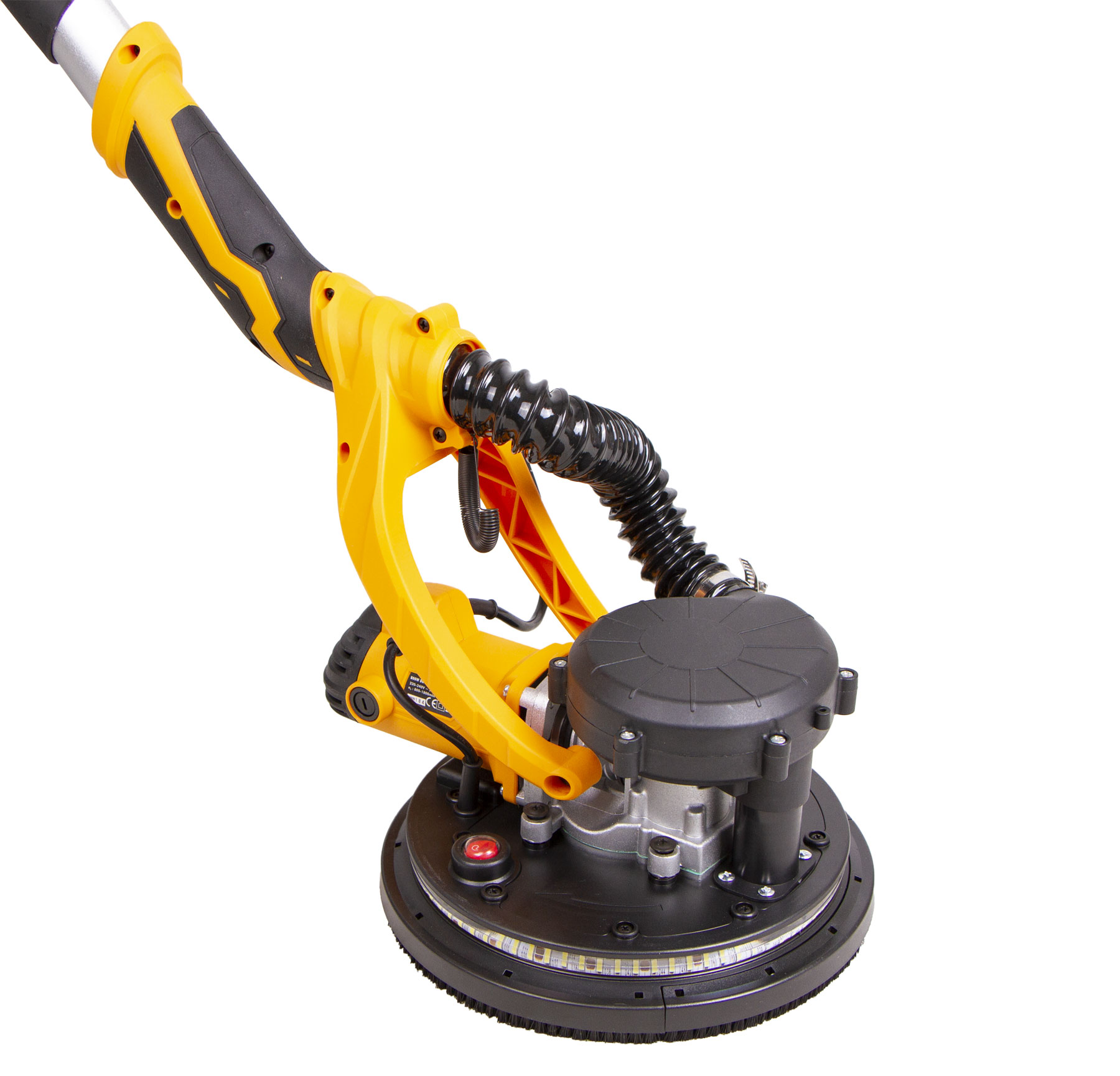 Bruska na sádrokarton „žirafa“ 800 W, teleskopická rukojeť 120-170 mm - HOTECHE