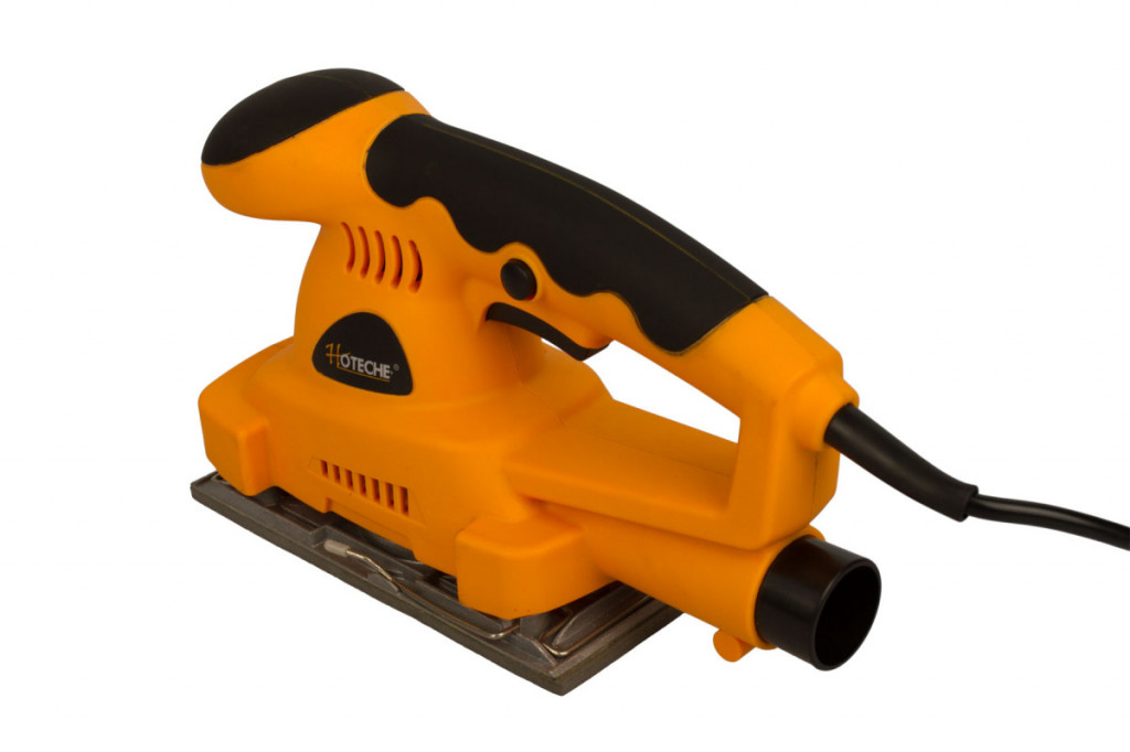 Vibrační bruska 180 W, 187x90 mm, s odsáváním - HOTECHE
