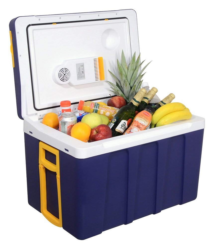Chladící box do auta 230/12V, 50 litrů, pojízdný - COMPASS