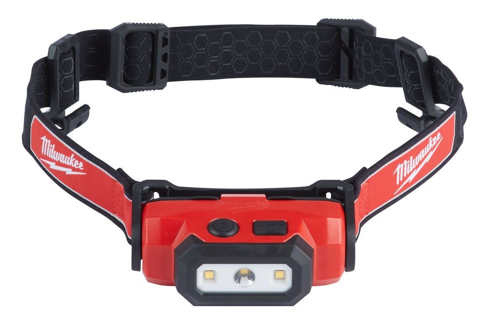 Aku čelovka LED 475 lm, 2,5 Ah Li-Ion, nabíjecí USB - Milwaukee L4 HL-201