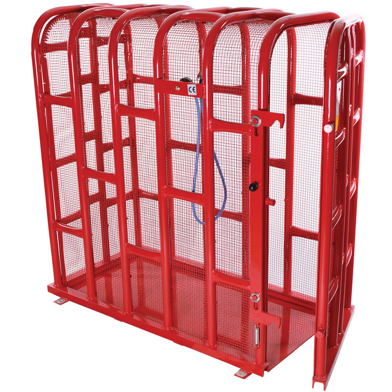 Ferdus Husticí klec K2, pro nákladní pneumatiky,
730x1400x1450 mm, s certifikátem