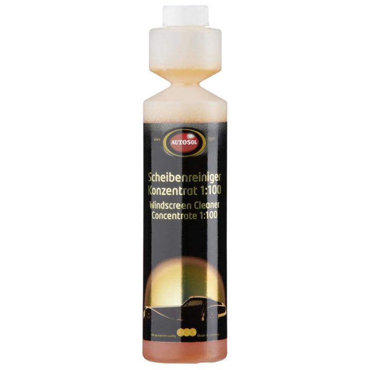 Windscreen Wash Concentrate - letní směs do ostřihovačů, koncentrát 1:100, láhev 250 ml