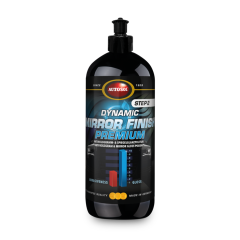 Dynamic Mirror Finish Premium finální pasta na lak, leštící pasta, láhev 1 litr