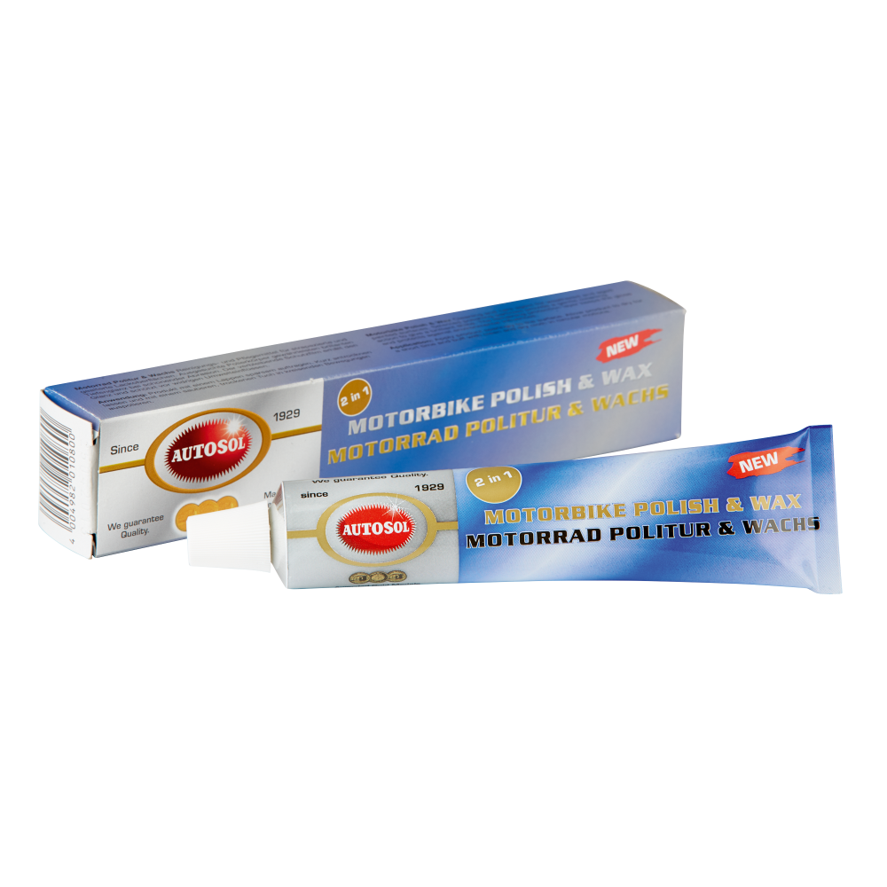 Autosol Motorbike Polish & Wax pasta pro leštění laku, tuba 50 g