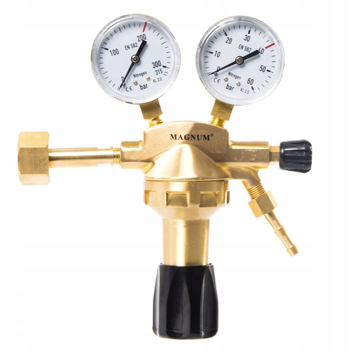 MDtools Redukční ventil S80 DUSÍK, závit W24,32, 40 bar