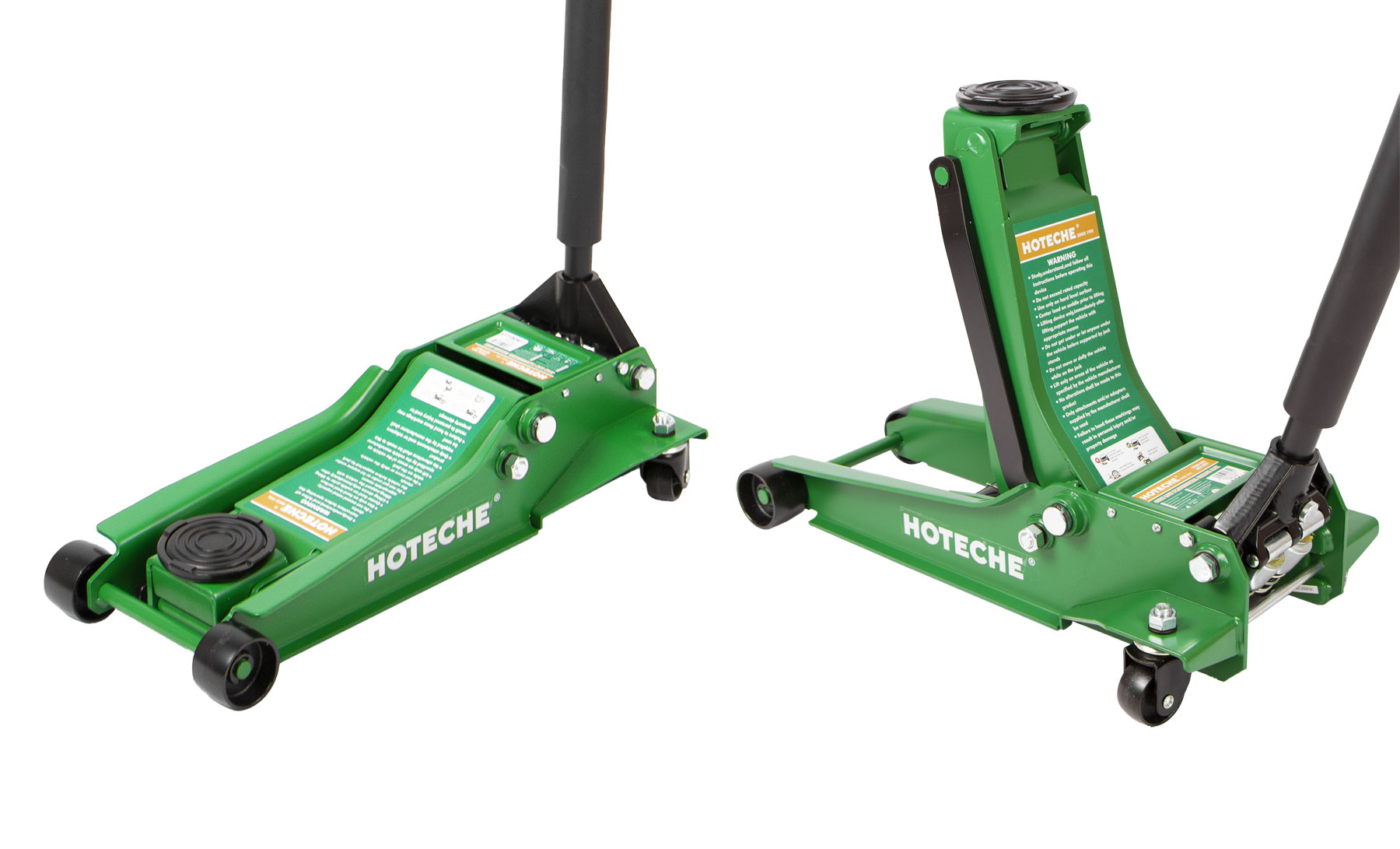 Hydraulický zvedák pojízdný 4 t, nízkoprofilový 98-508 mm - HOTECHE