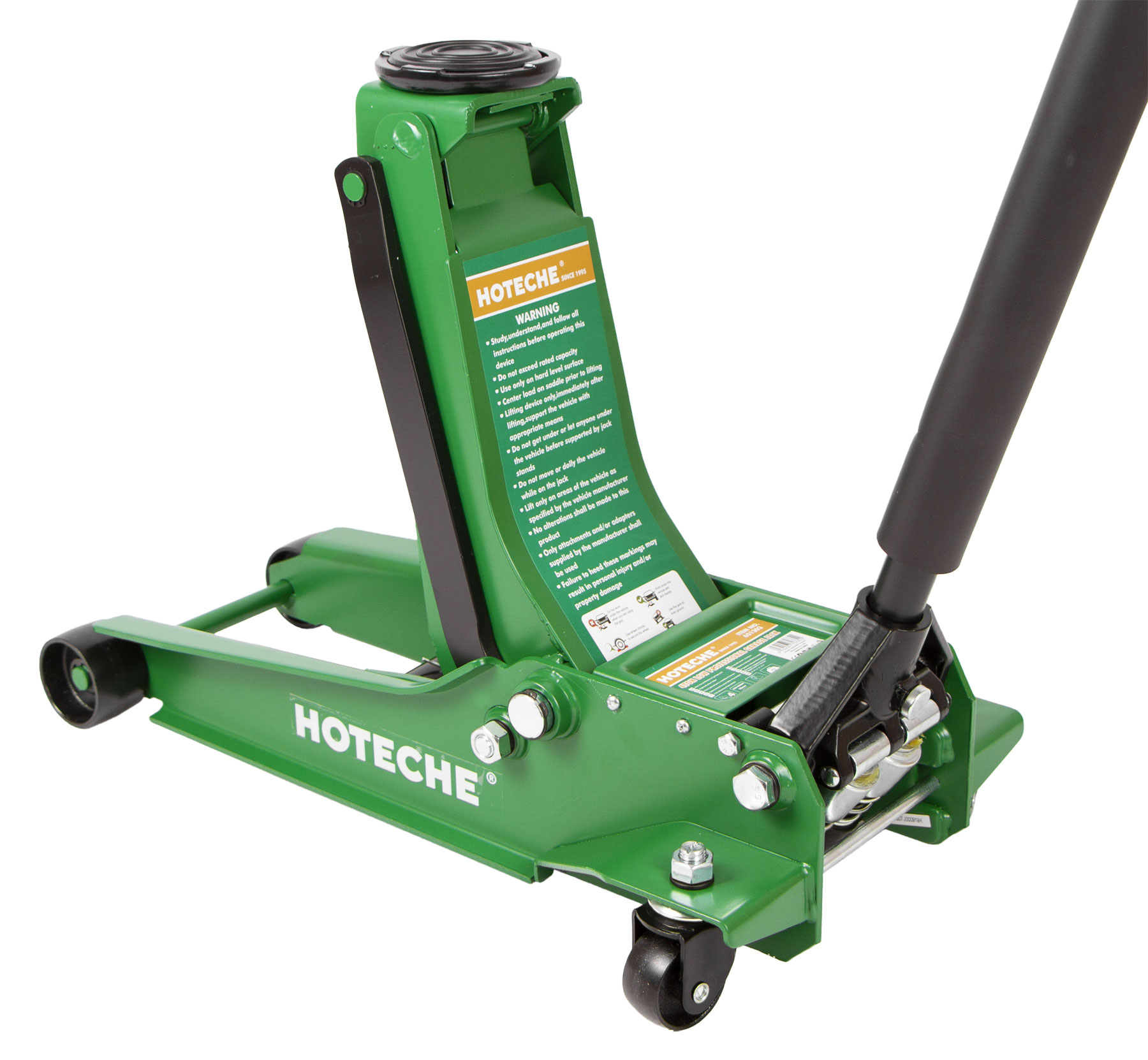 Hydraulický zvedák pojízdný 4 t, nízkoprofilový 98-508 mm - HOTECHE