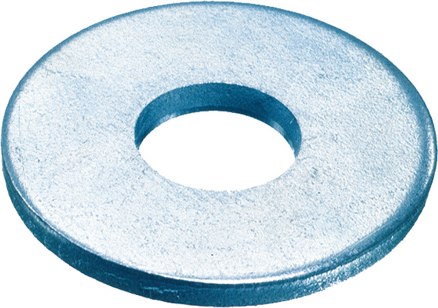 Podložky pod nýty DIN 9021, pozinkované, 10.5x30x2.5 mm, sady 50 nebo 100 ks
