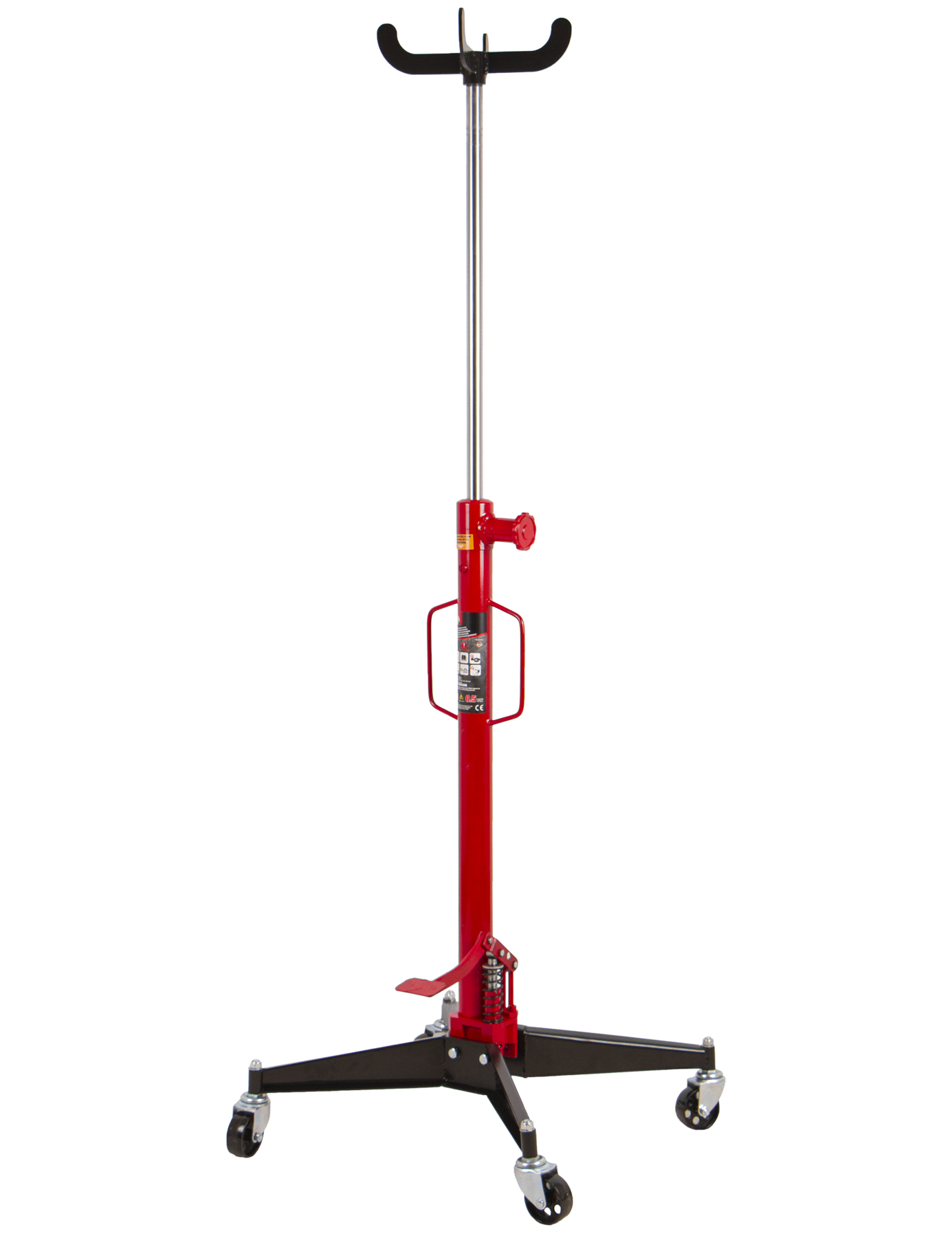 Hydraulický zvedák převodovky a motoru, nosnost 500 kg, pojízdný - TEL05004