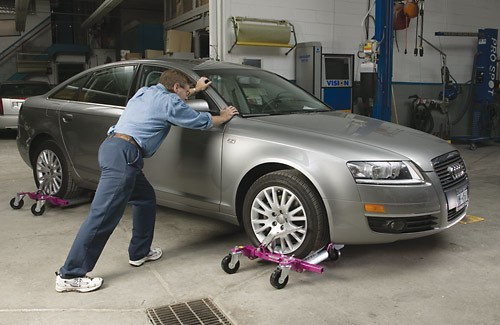 Kolový zvedák pro převoz automobilů, nosnost 680 kg, hydraulický