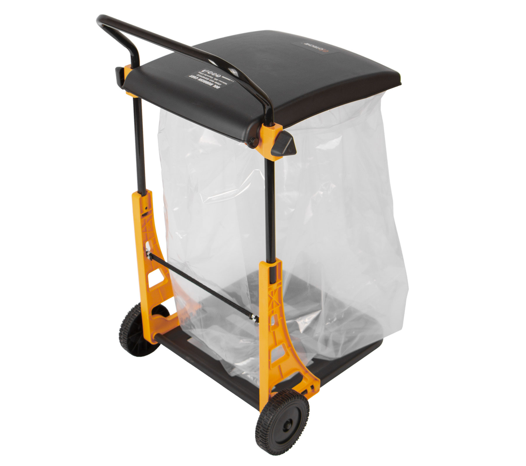 Stojan na odpadkové pytle 80 litrů, pojízdný - HOTECHE