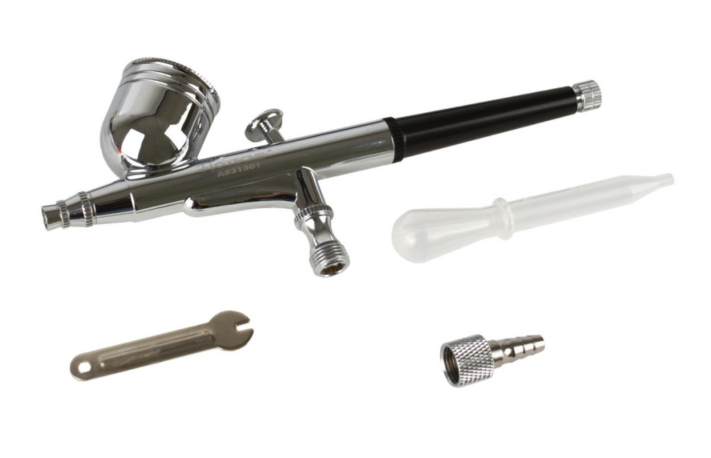 Airbrush pistole 0,3 mm, nádobka 7 ml - HOTECHE