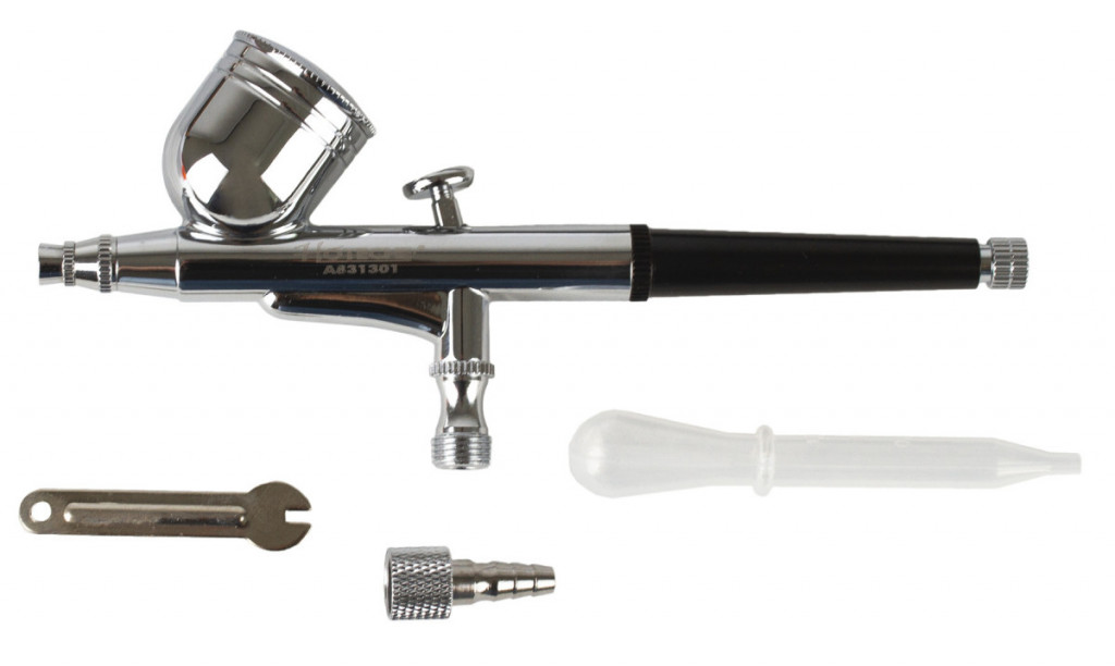 Airbrush pistole 0,3 mm, nádobka 7 ml - HOTECHE