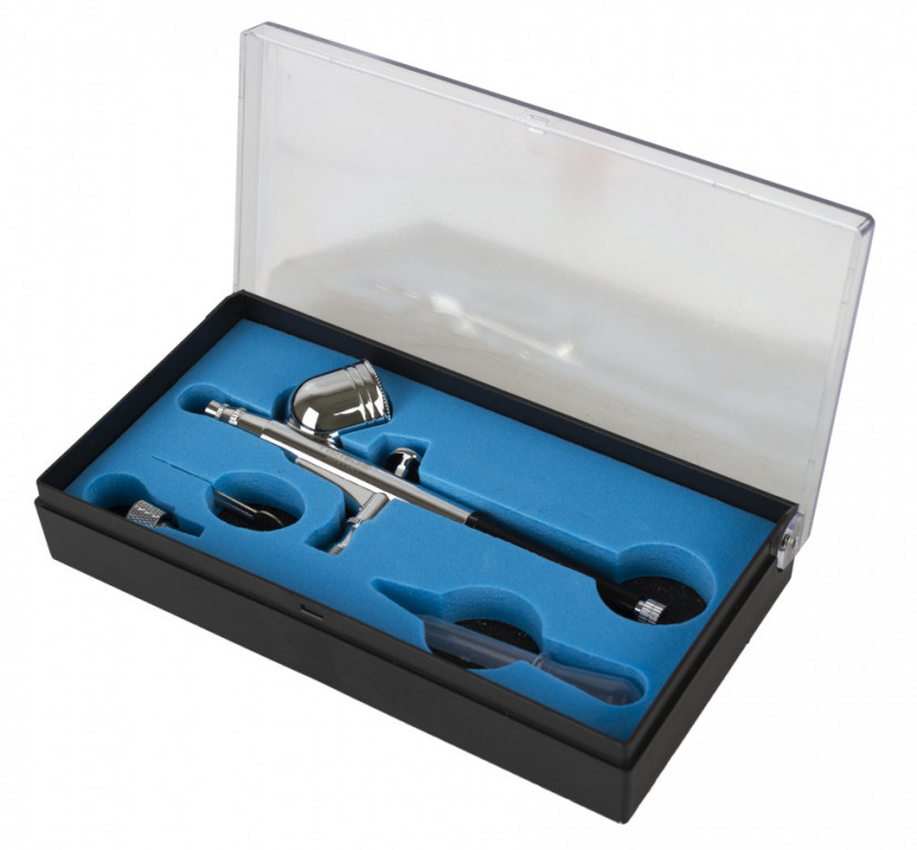 Airbrush pistole 0,3 mm, nádobka 7 ml - HOTECHE