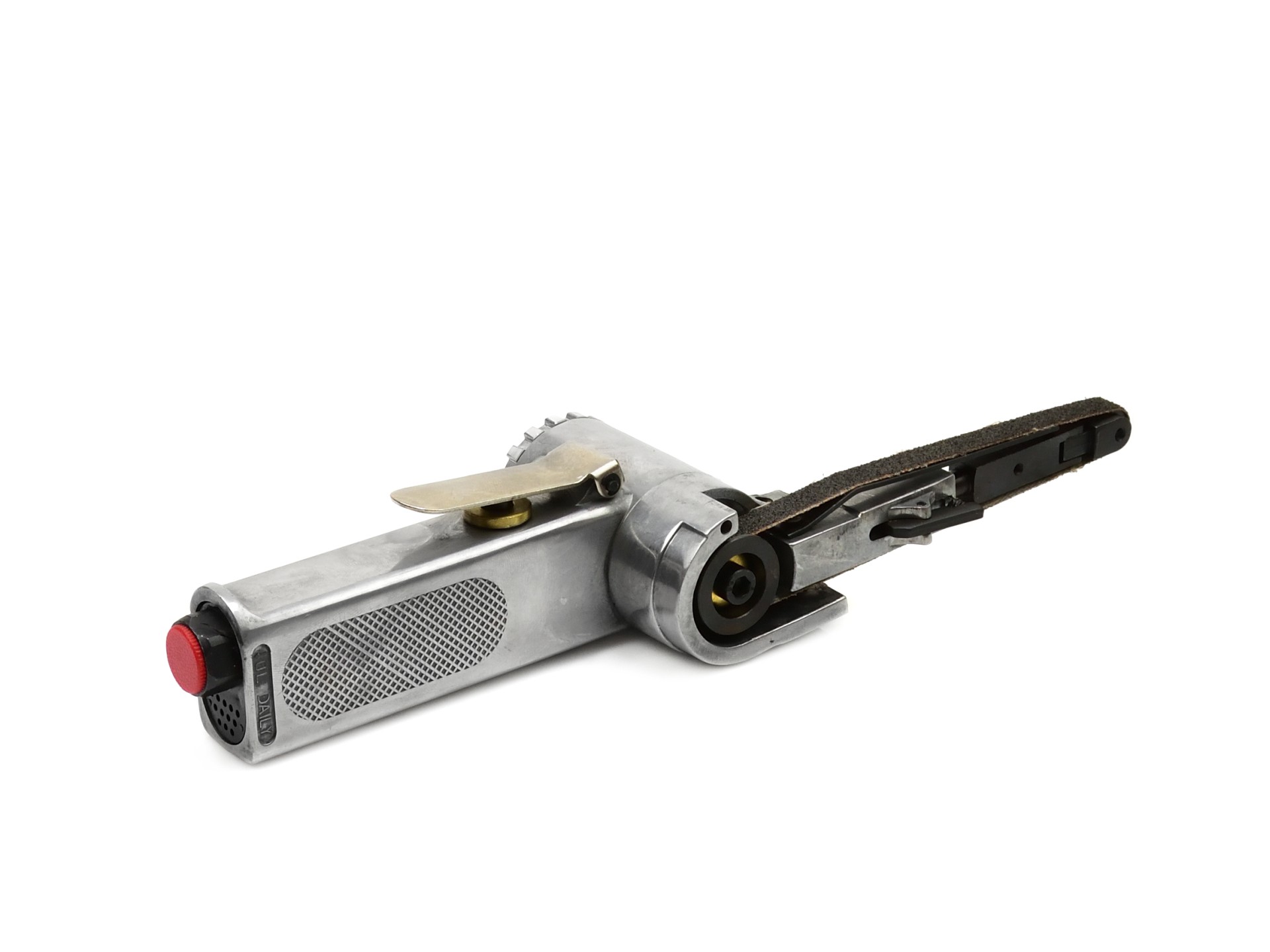 Pneumatická pásová bruska, úzký pás 10x330 mm