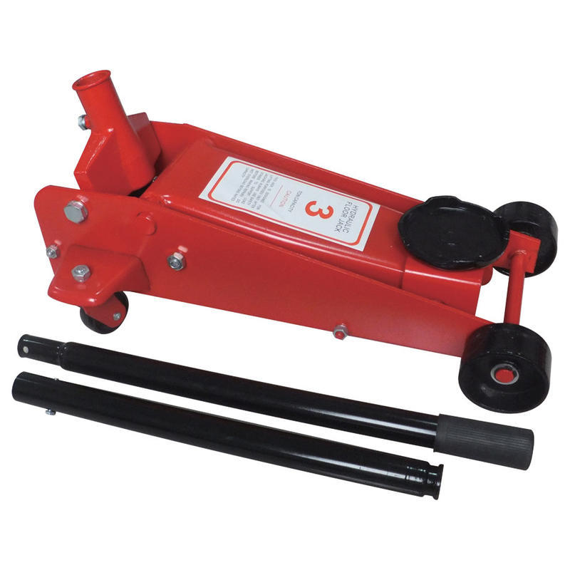Pojazdný hydraulický zdvihák 3 t, 130-485 mm, dvojitá pumpa - T830021Q
