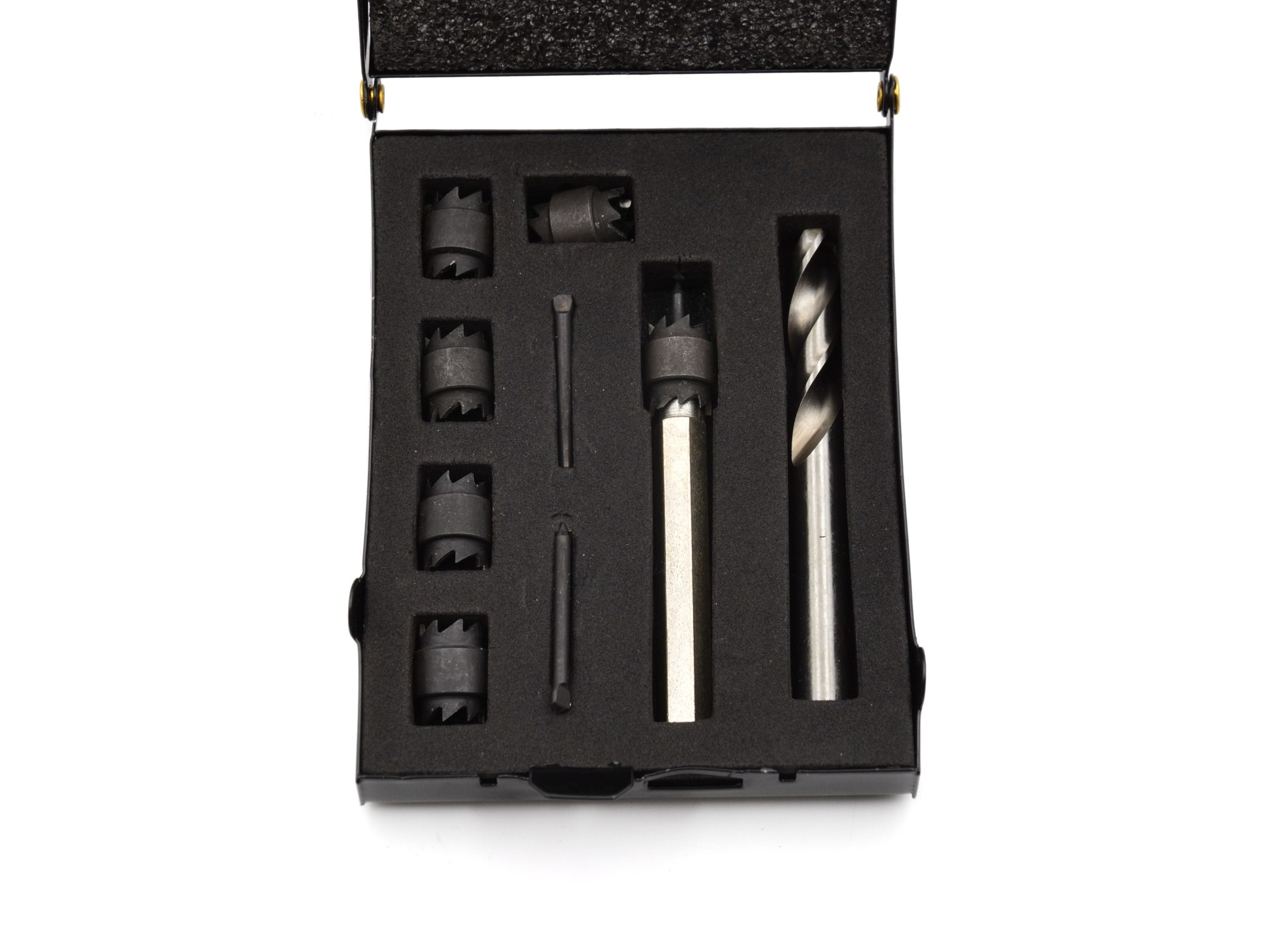 Frézky, sada pro odvrtání bodových svárů, 9 dílů