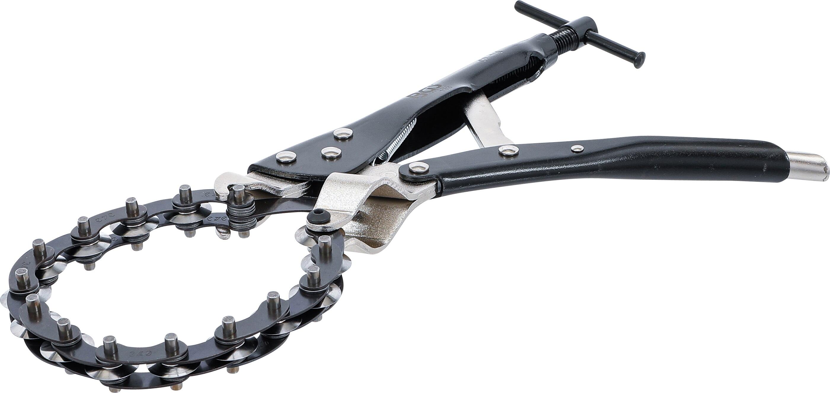 BGS technic Řezací kleště na trubky a výfuky, s řetězem 250 mm – BGS 133
