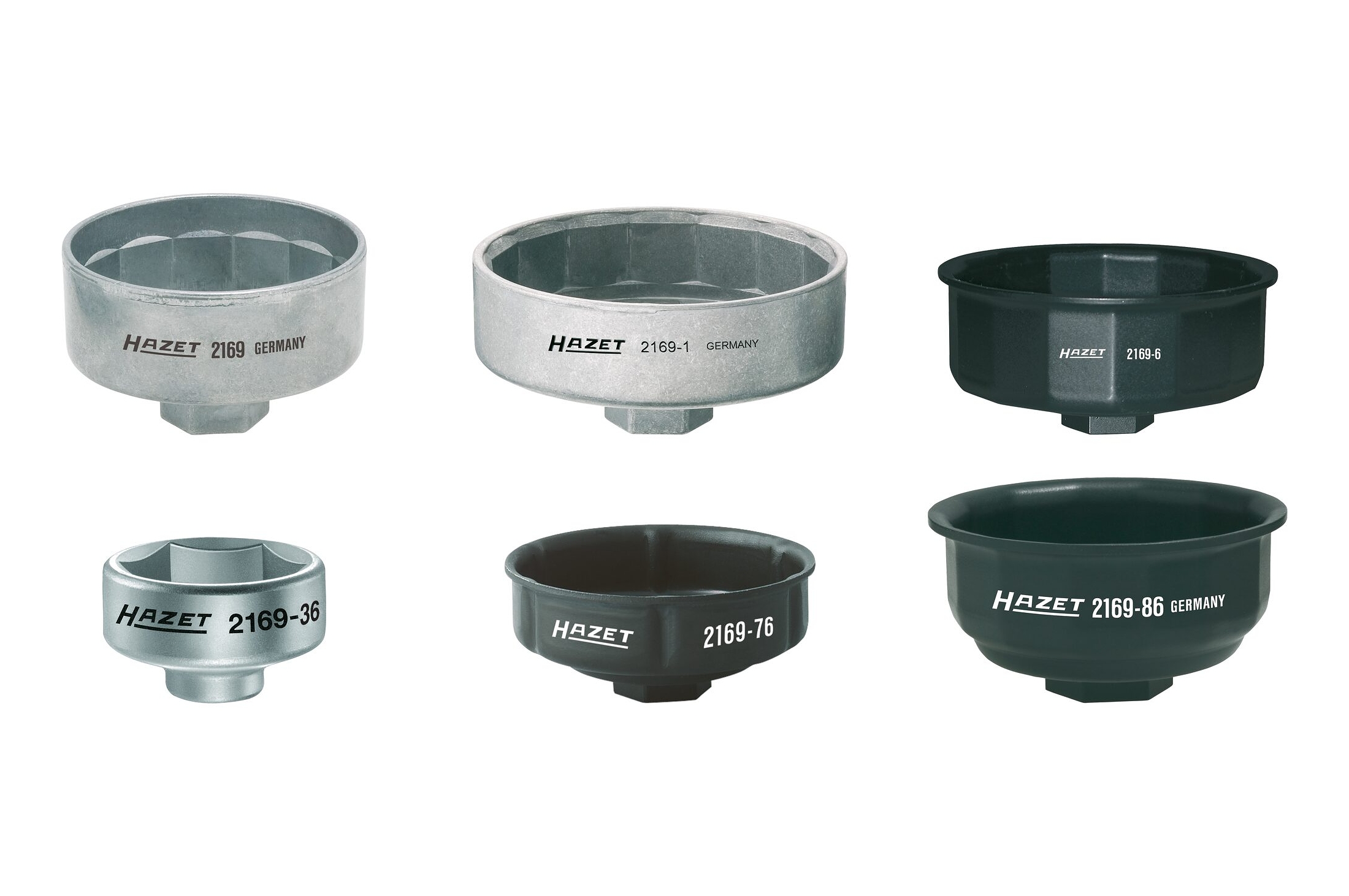 Klíče na olejové filtry 6 ks 2169/6 (HA120628)