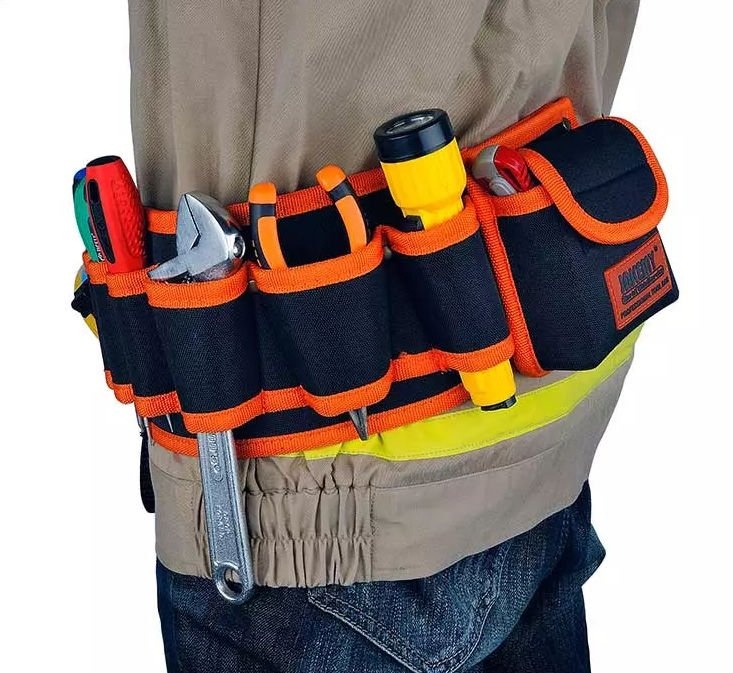 Opasek na nářadí multifunkční, obvod 120 cm - JM-B04