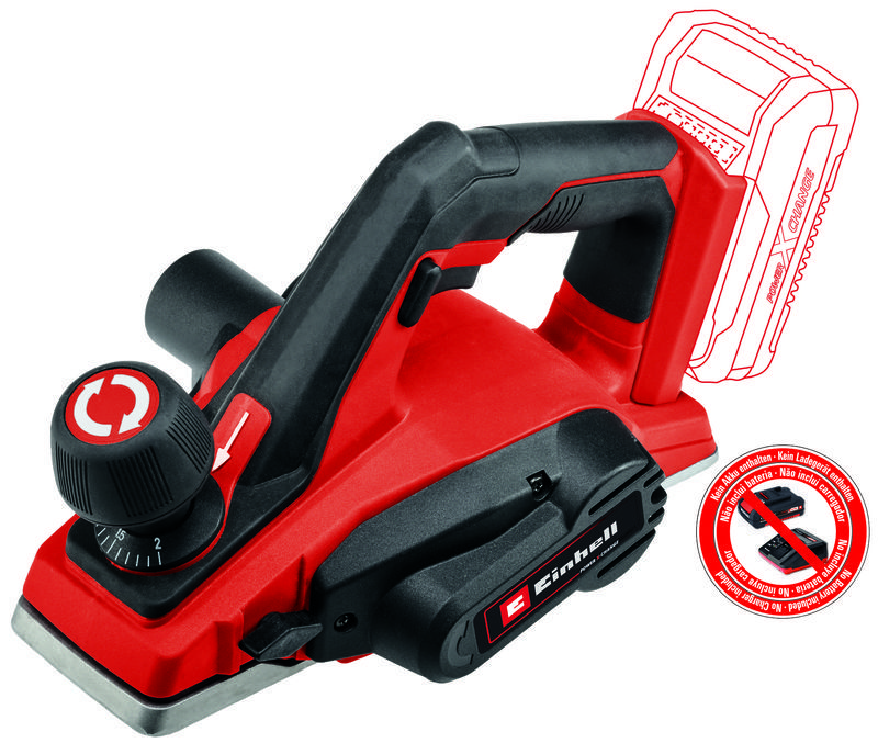 Aku hoblík TE-PL 18/82 Li - Solo, Power X-Change - Einhell Expert