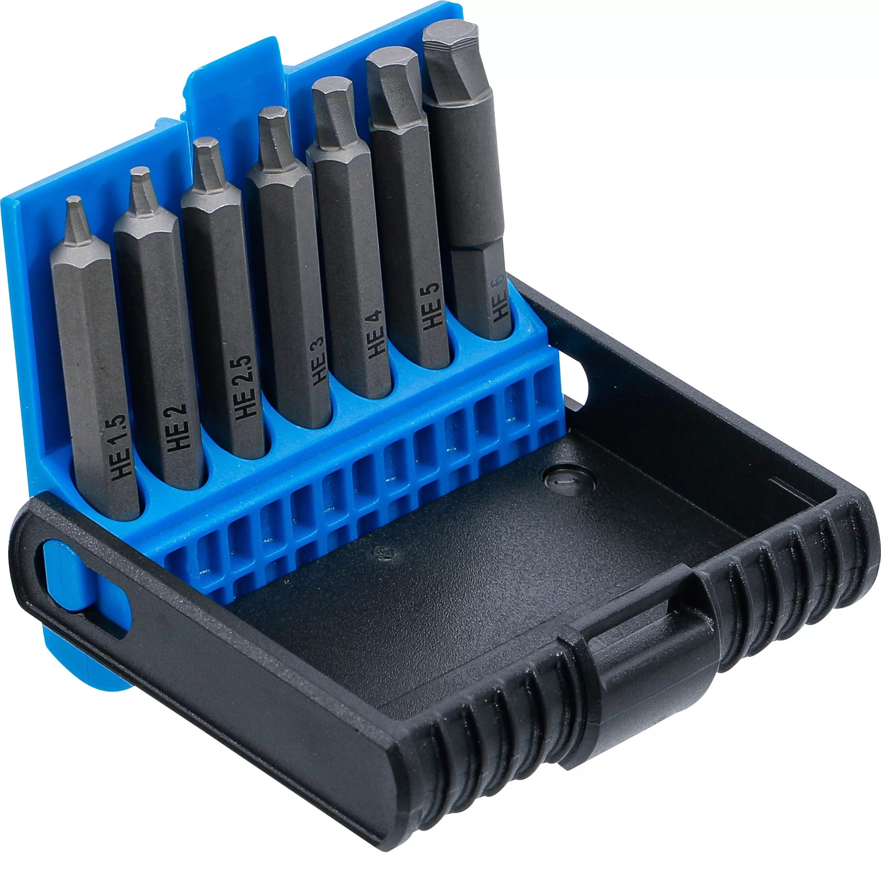 Bity 1/4" pro poškozené šrouby Imbus H1.5-H6, sada 7 dílů - BGS 5289
