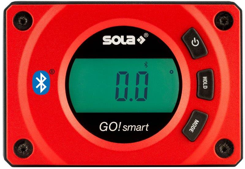 Digitalní vodováha 8 cm, s magnetem, Bluetooth - SOLA