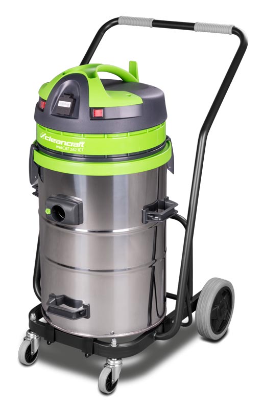 Cleancraft® Vysavač 3600 W, pro suché a mokré sání, třímotorový – Cleancraft wetCAT 362 IET