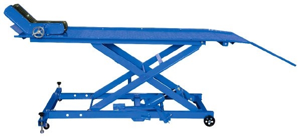 Pojízdný zvedák na motocykly, nosnost 450 kg - Marcotools 827000508504L