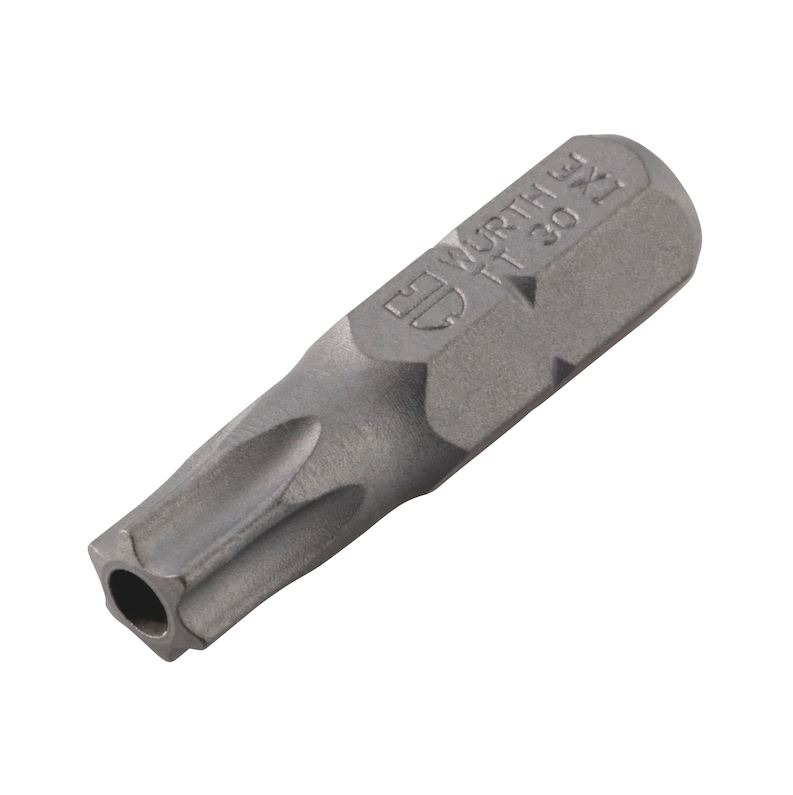 Bit 1/4″ TORX s otvorem TT30, délka 25 mm – WURTH 0614352630