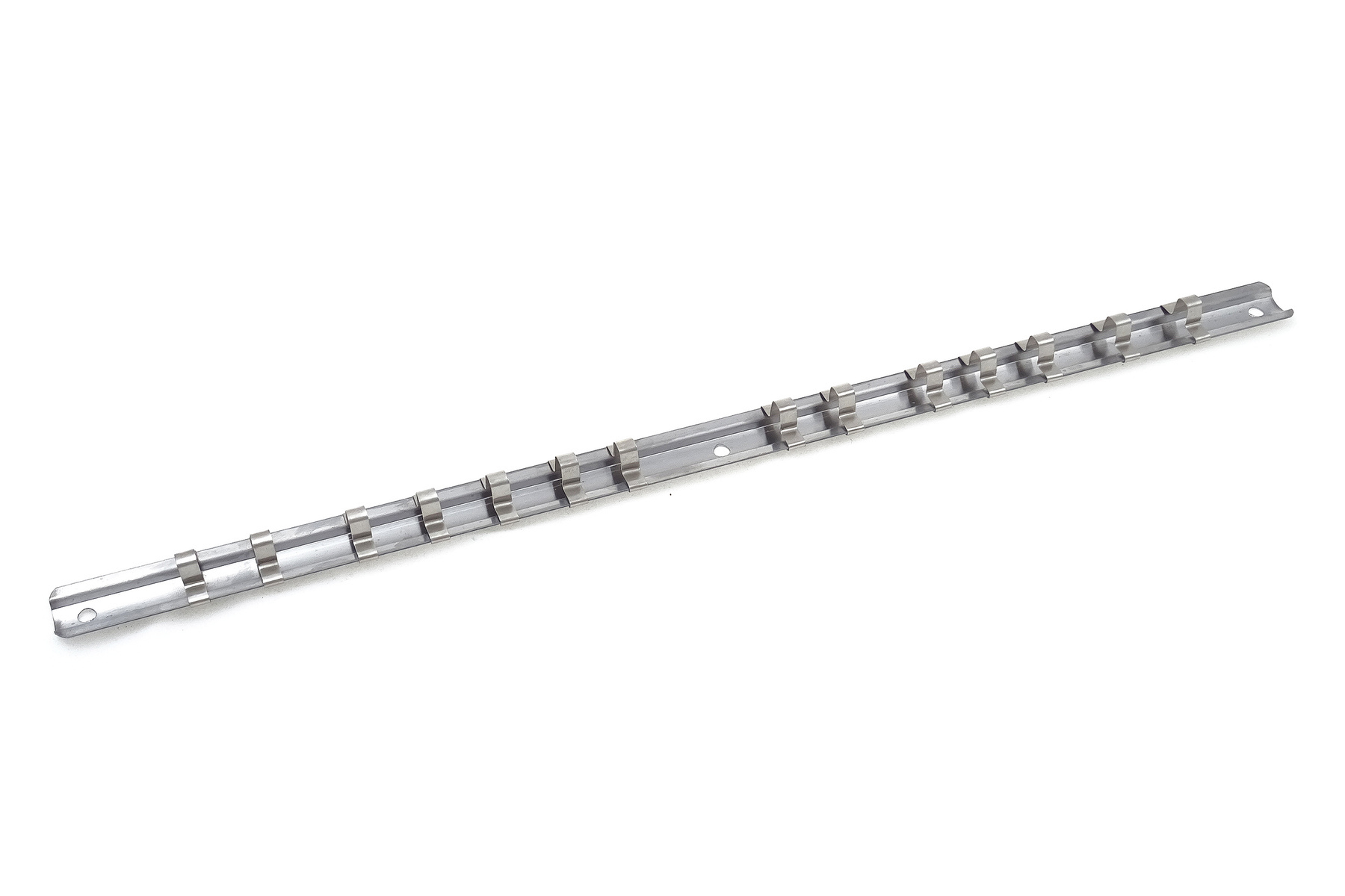 MDtools Držák na hlavice 1/4”, 15 klipů, „lišta na ořechy“